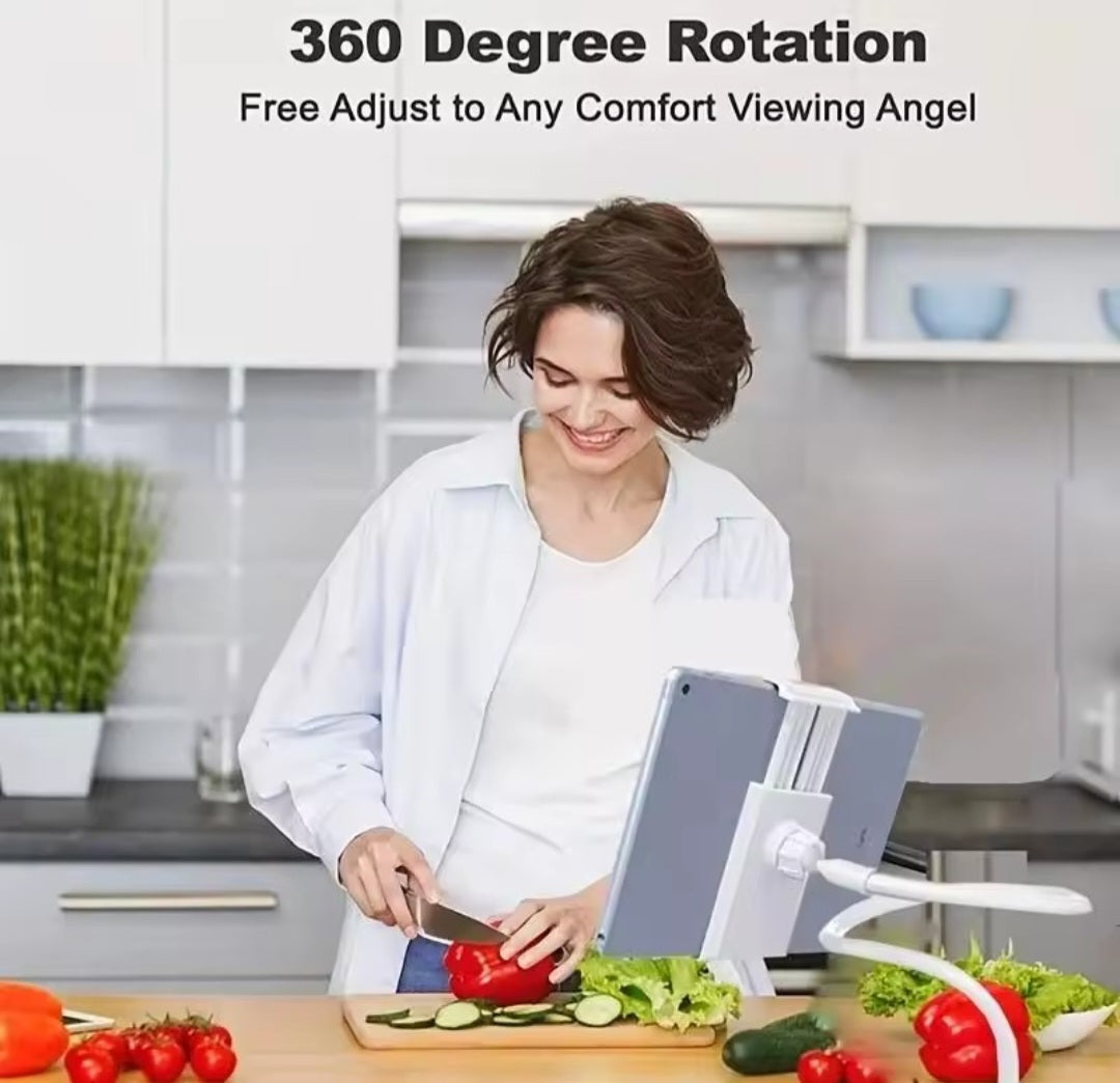 Ágyra szerelhető flexibilis tablet és telefon tartó